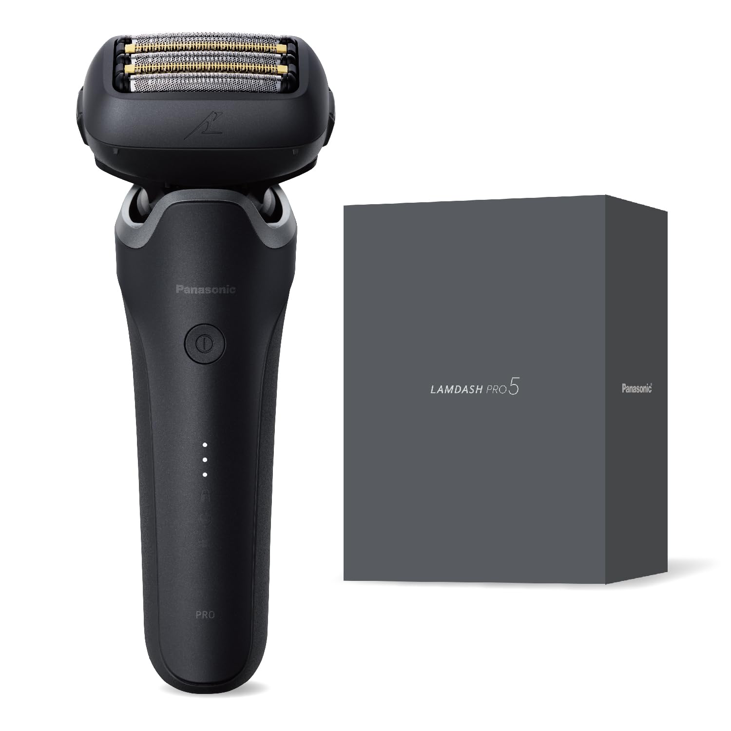 파나소닉 람다쉬 PRO 매트블랙 ES-L551D-K 5중날 전기면도기 AI플러스