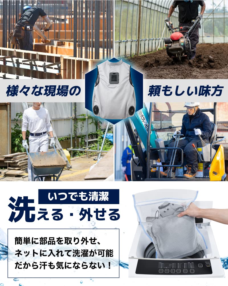 산코 THANKO 냉장복2 TKCV23SGY 펠티어 쿨링 조끼 이미지 3