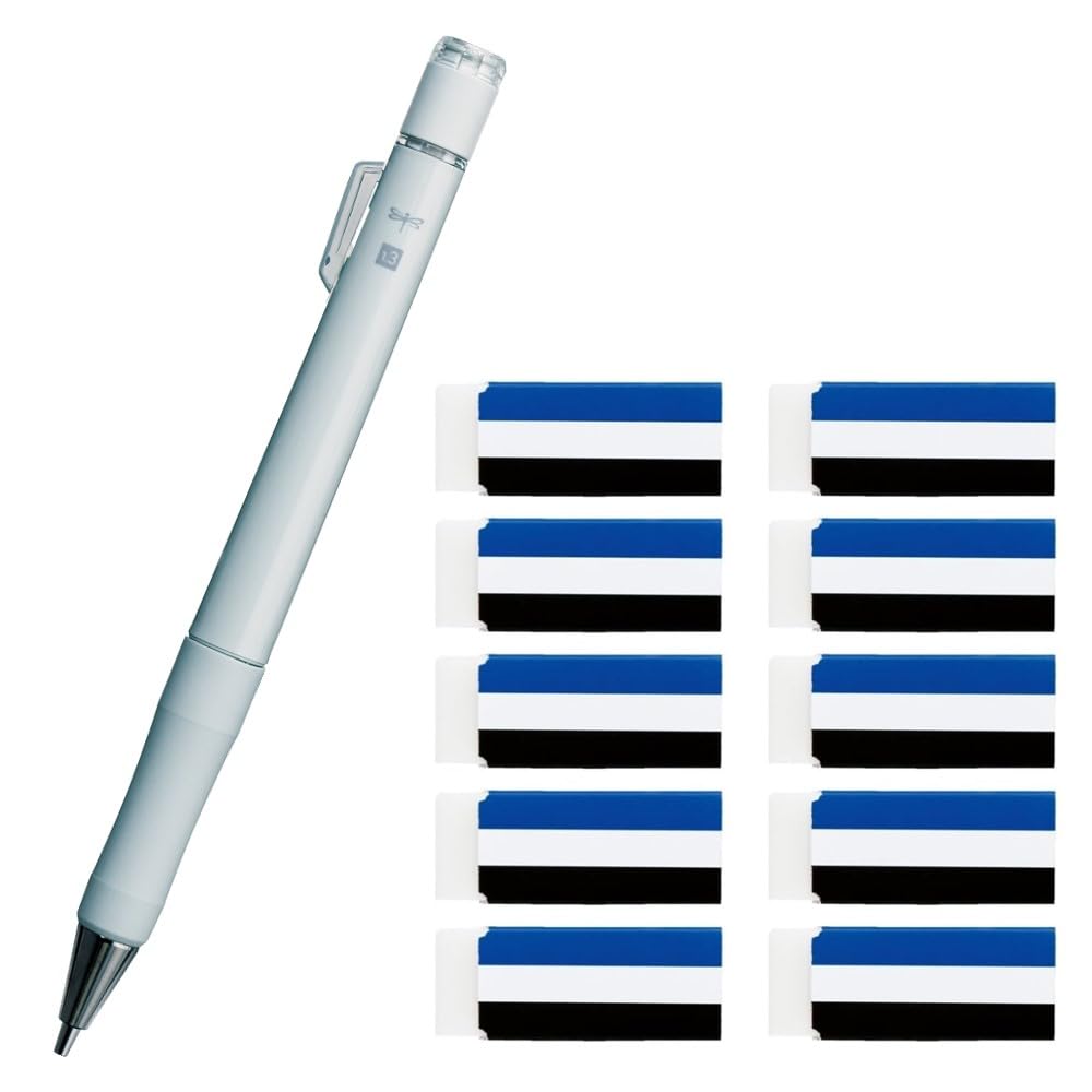 톰보 모노워크 그린 DPB-151D 1.3mm 마킹 샤프 지우개 세트
