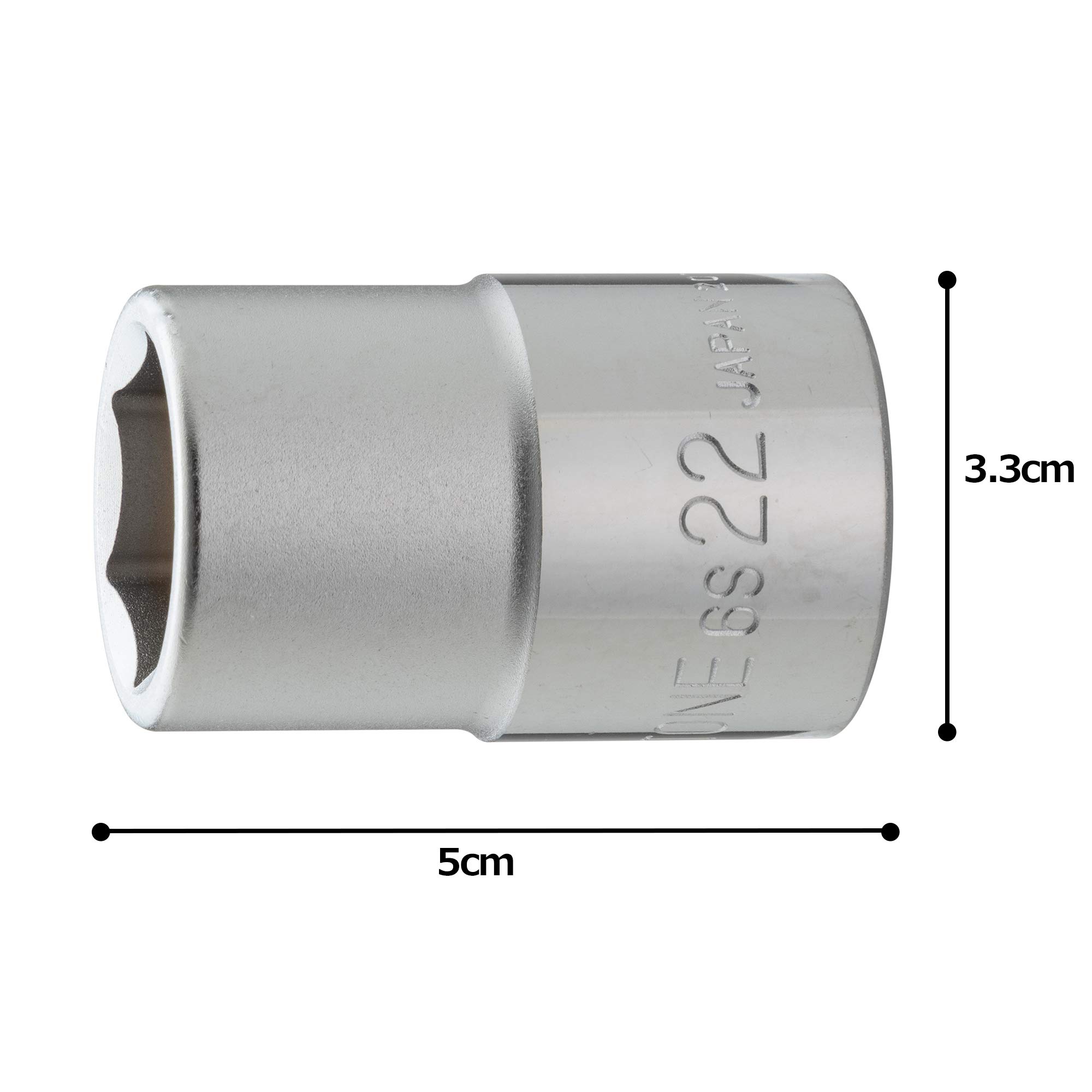 토네 6S-22 6각 소켓 19.0mm 22mm 이미지 5