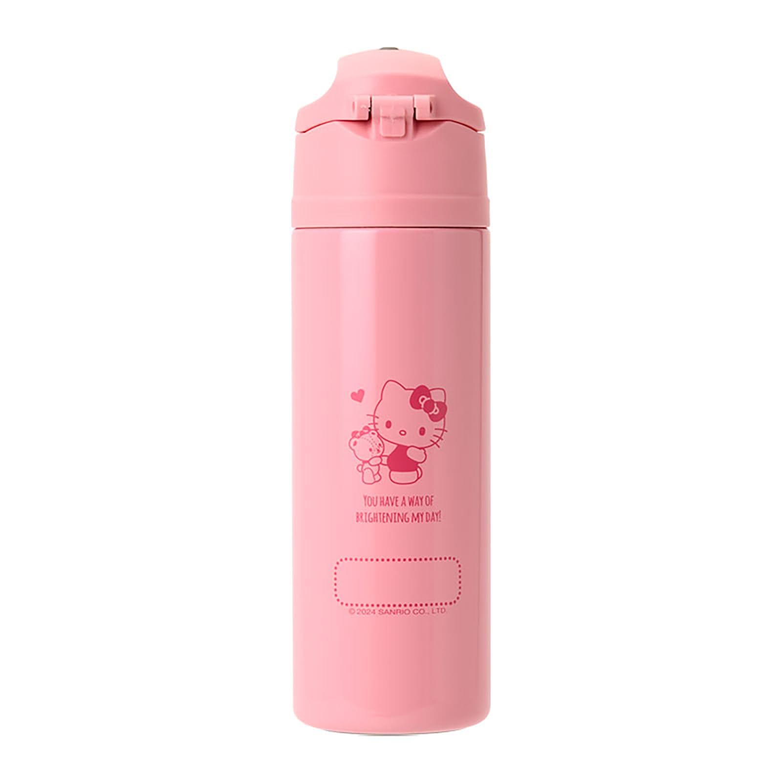 산리오 헬로키티 커버형 스테인리스 보틀 470ml 키즈 커버 포함 스테인리스 보틀 헬로키티 이미지 7