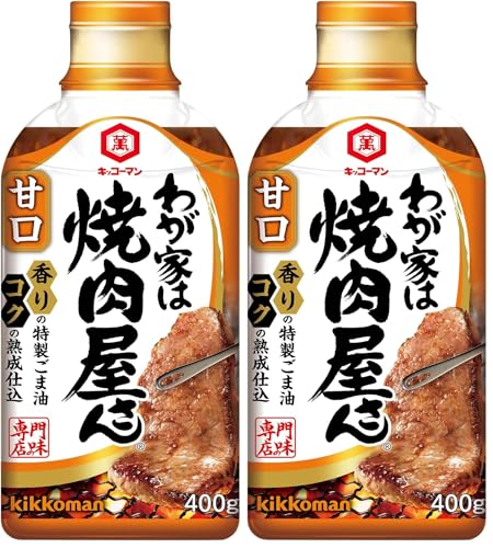 기꼬만 야키니쿠 소스 달콤한맛 400g 2개입