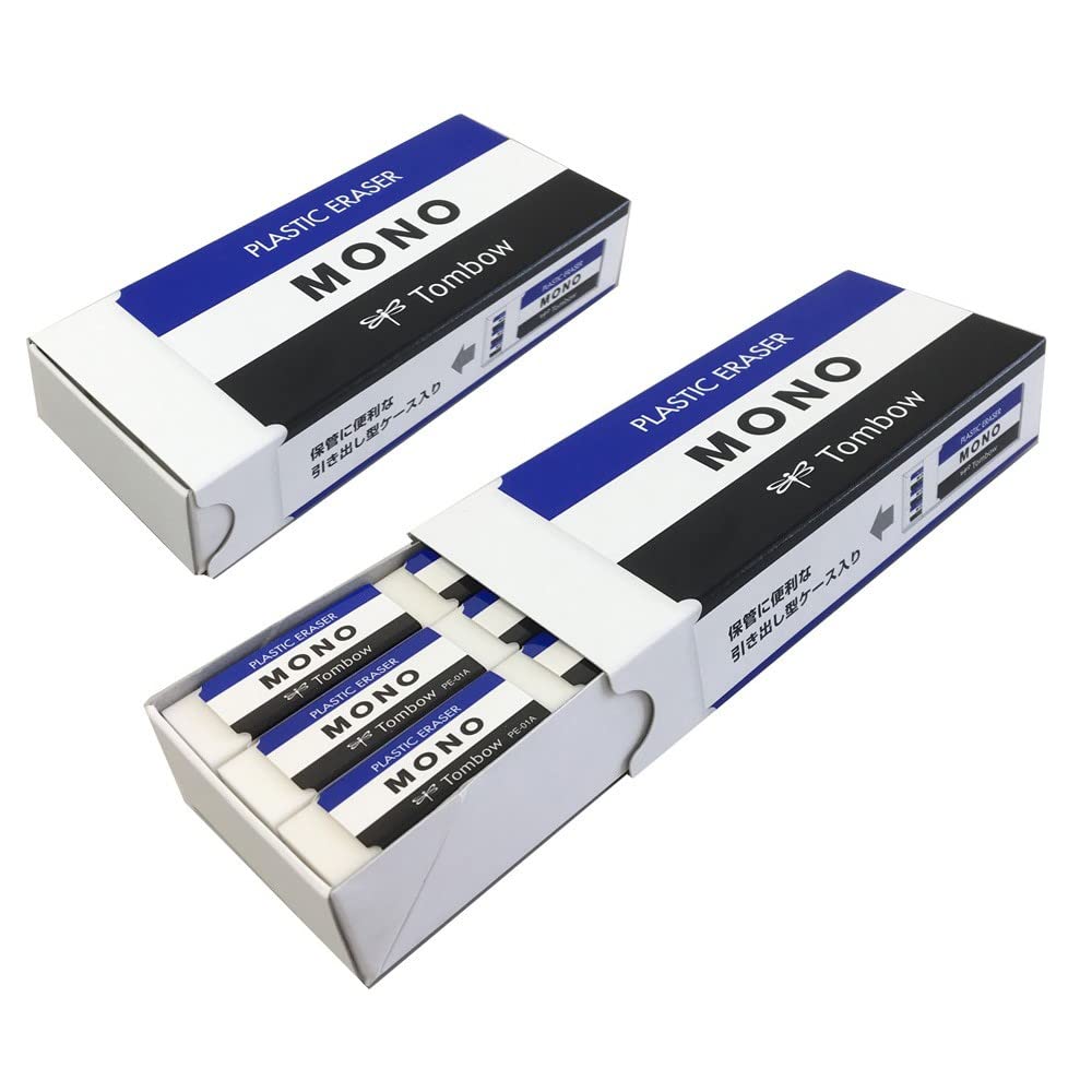 톰보 모노 화이트 JHA-061 18개입 지우개 폭17 두께11 전장43mm