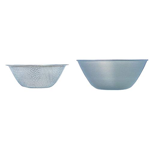소리야나기 기본형 펀칭 스트레이너 19cm 스테인리스 볼 세트