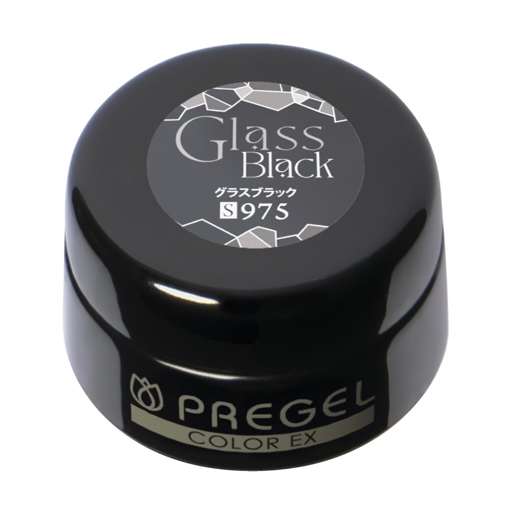 프리젤 컬러EX 글라스블랙 PG-CE975 3g 젤네일