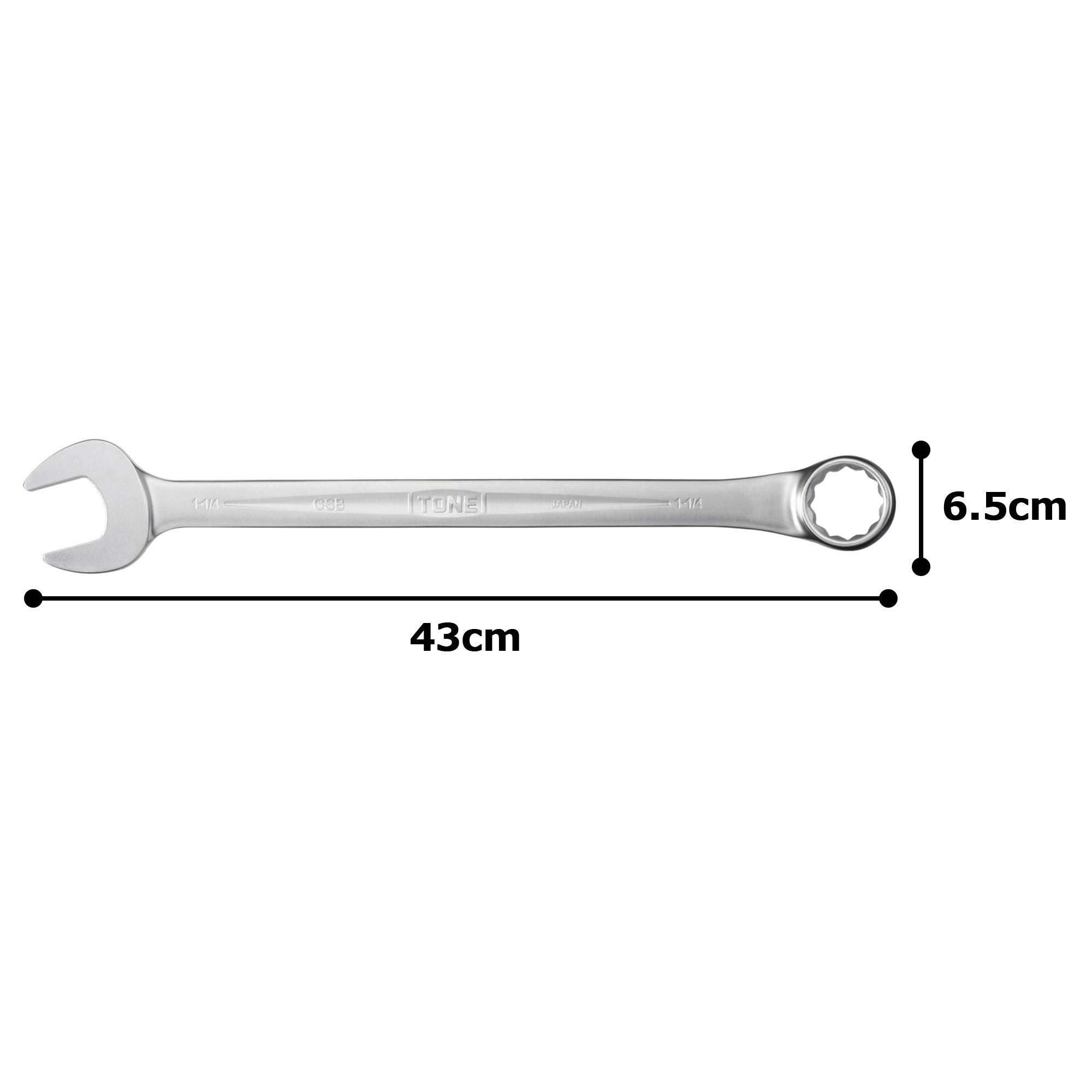 토네 CSB-40 1-1/4인치 콤비네이션 렌치 이미지 5