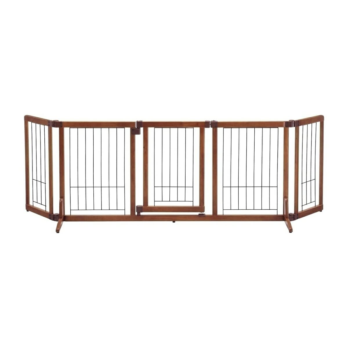 리첼 목재형 오쿠다케 도어 게이트 브라운 Large