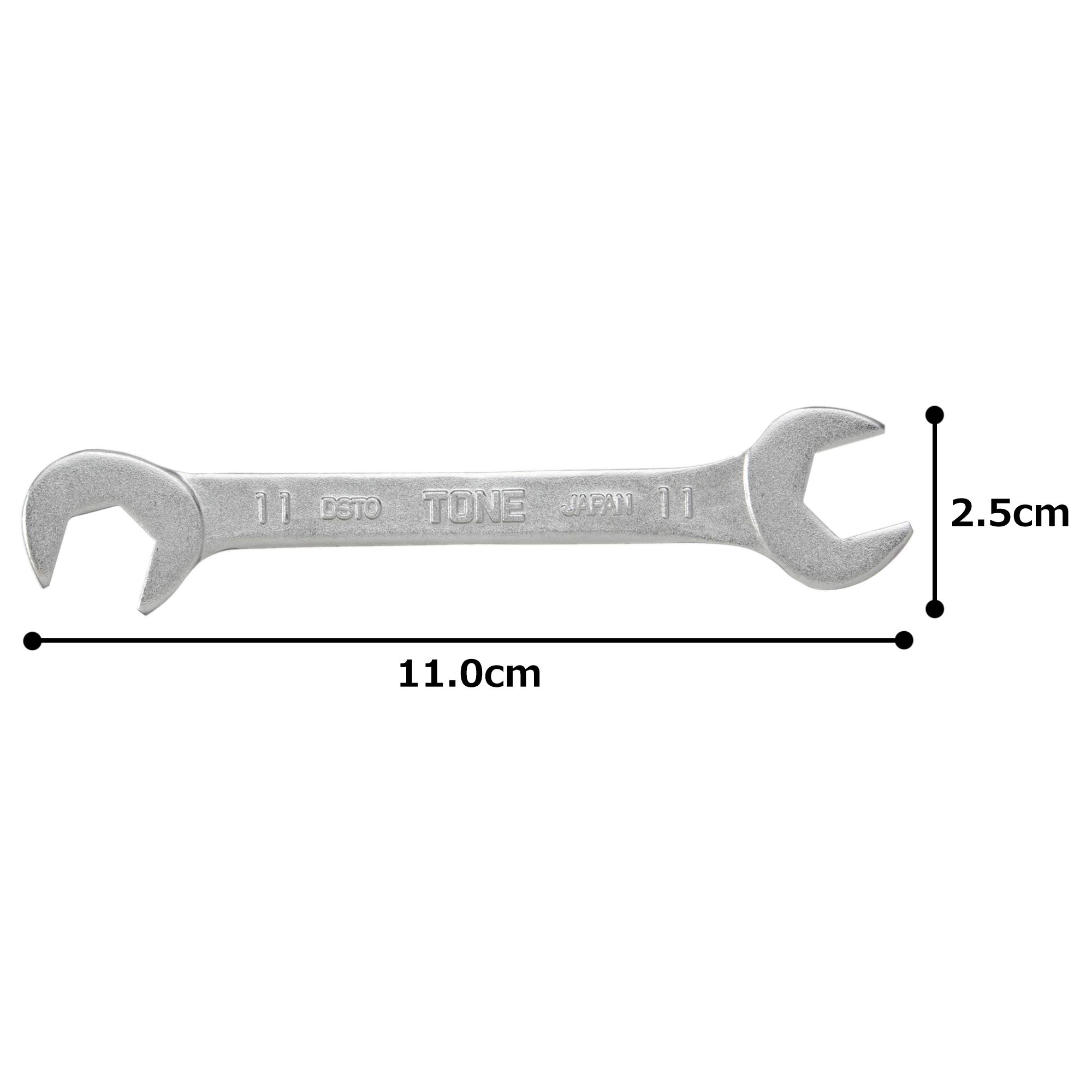 토네 DSTO-11 11mm 얇은 스패너 이미지 5