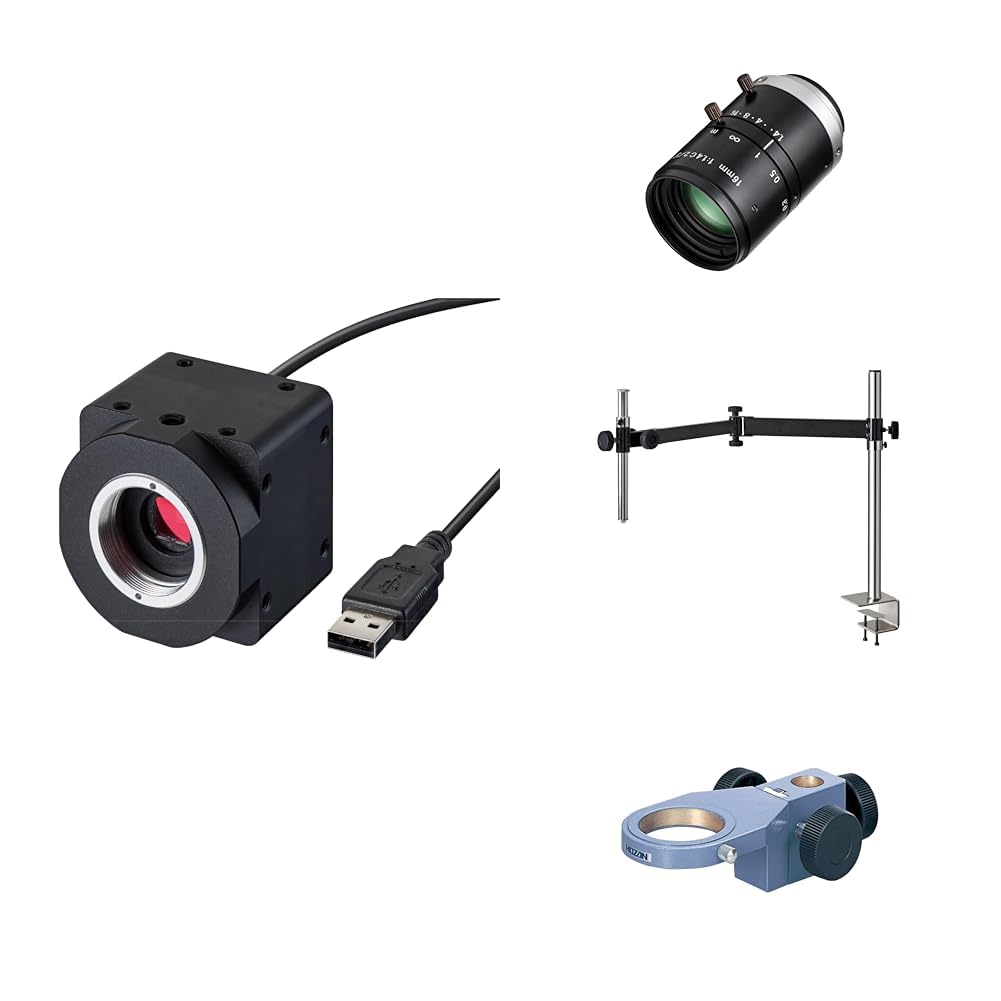 호잔 USB 연결 500만 화소 초점거리 16mm 작동거리 100mm-∞ 롱 암 클램프