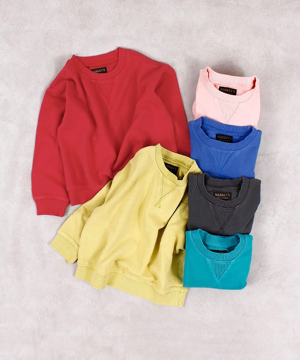 마키즈 피그먼트 맨투맨 B70 차콜 100 이미지 2