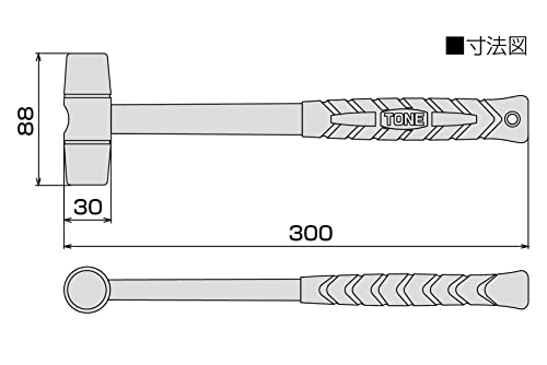 토네 황동 망치 BHAR-10 1lb 이미지 4