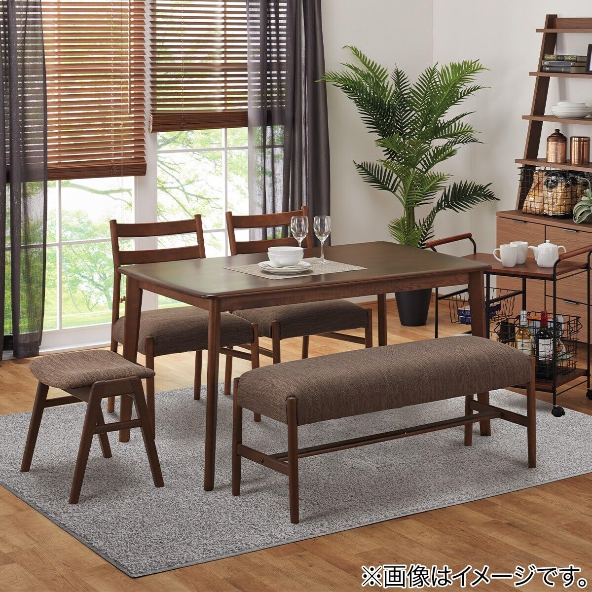 니토리 N클린워시 그레이 185x185cm 세탁 러그 먼지방지 이미지 17