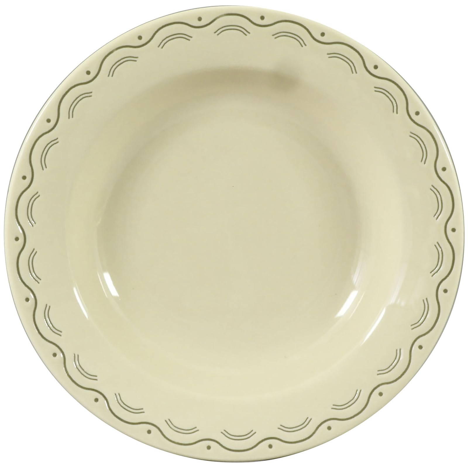 야마카 코몬 세이가이하 YMK81-355 23cm 파스타 카레 접시 Beige 캐주얼