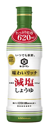 기꼬만 언제나신선 저염 간장 620ml 3개입 맛이 풍부한
