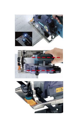 마키타 KS521DRF 14.4V 125mm 충전식 방진 원형톱 세트 이미지 3