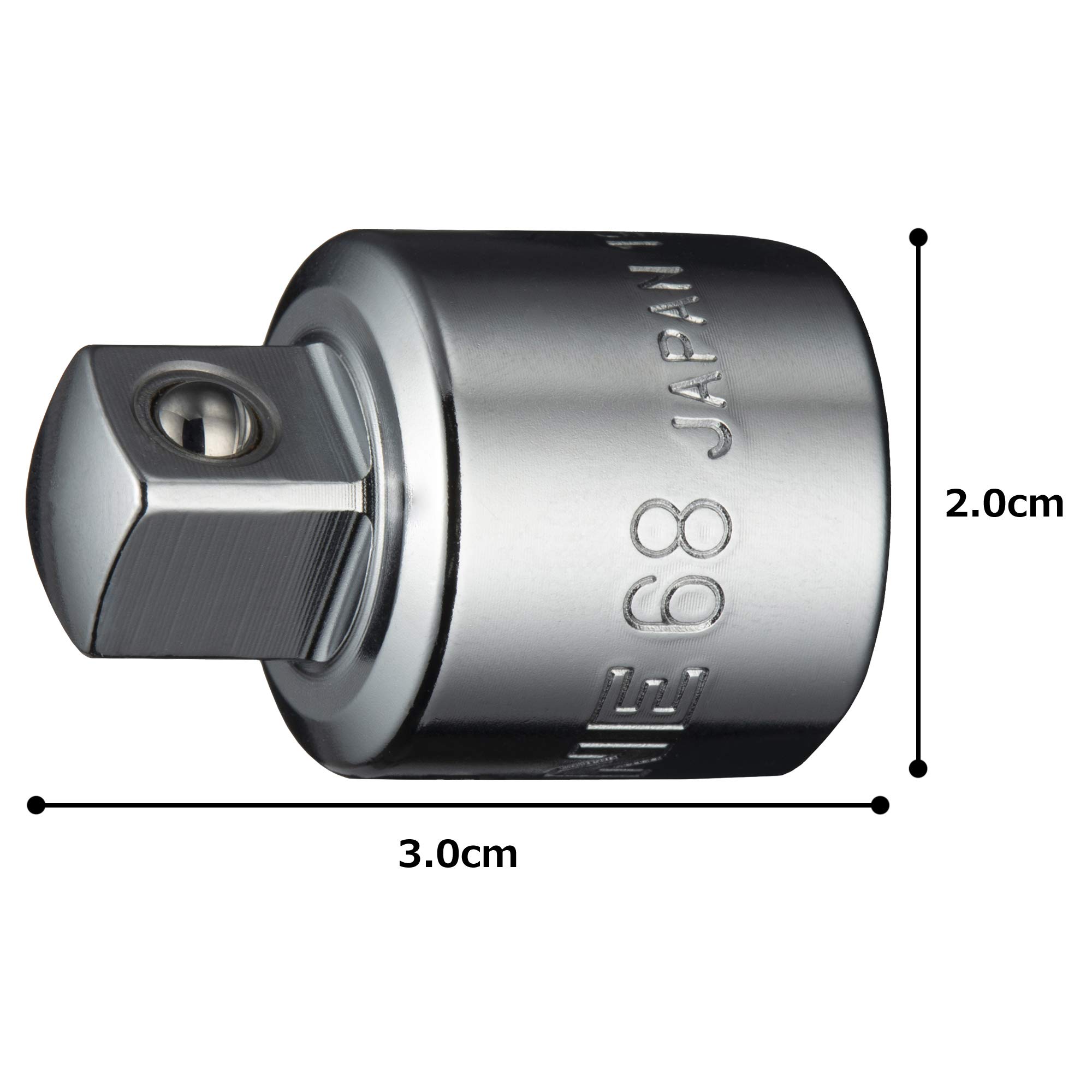 토네 HP68 12.7mm 9.5mm 소켓 어댑터 이미지 5