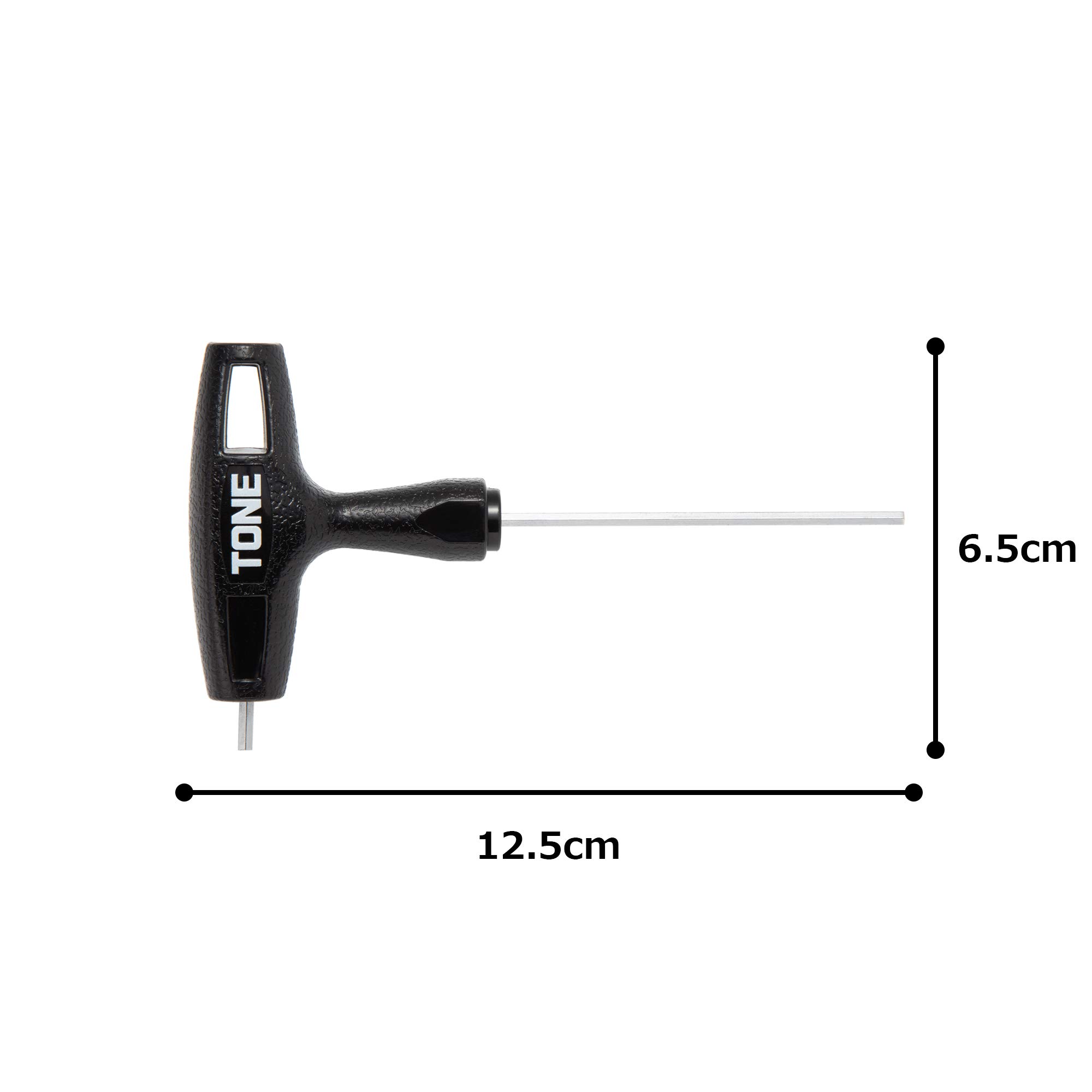 토네 그립 육각렌치 블랙 TGHW-2.5 2.5mm 이미지 4