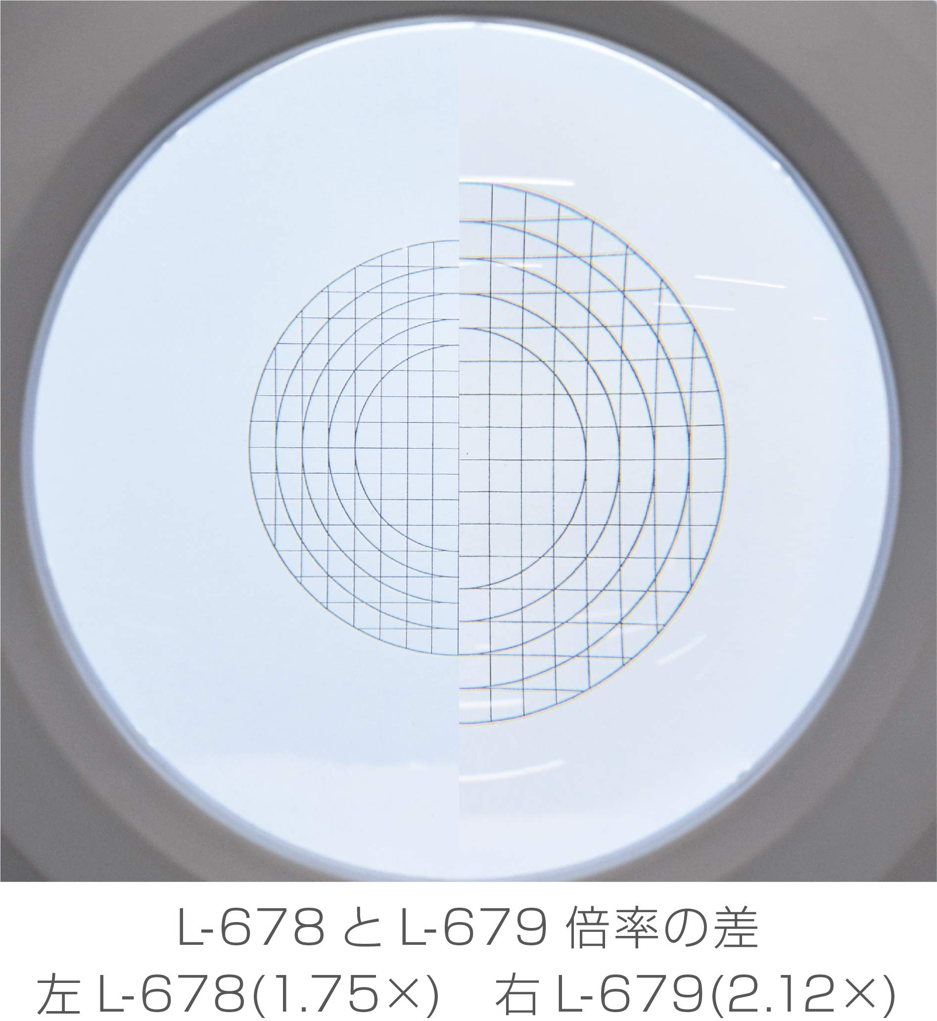 호잔 L-679 LED 암 루페 대구경 확대경 2.12배 이미지 4