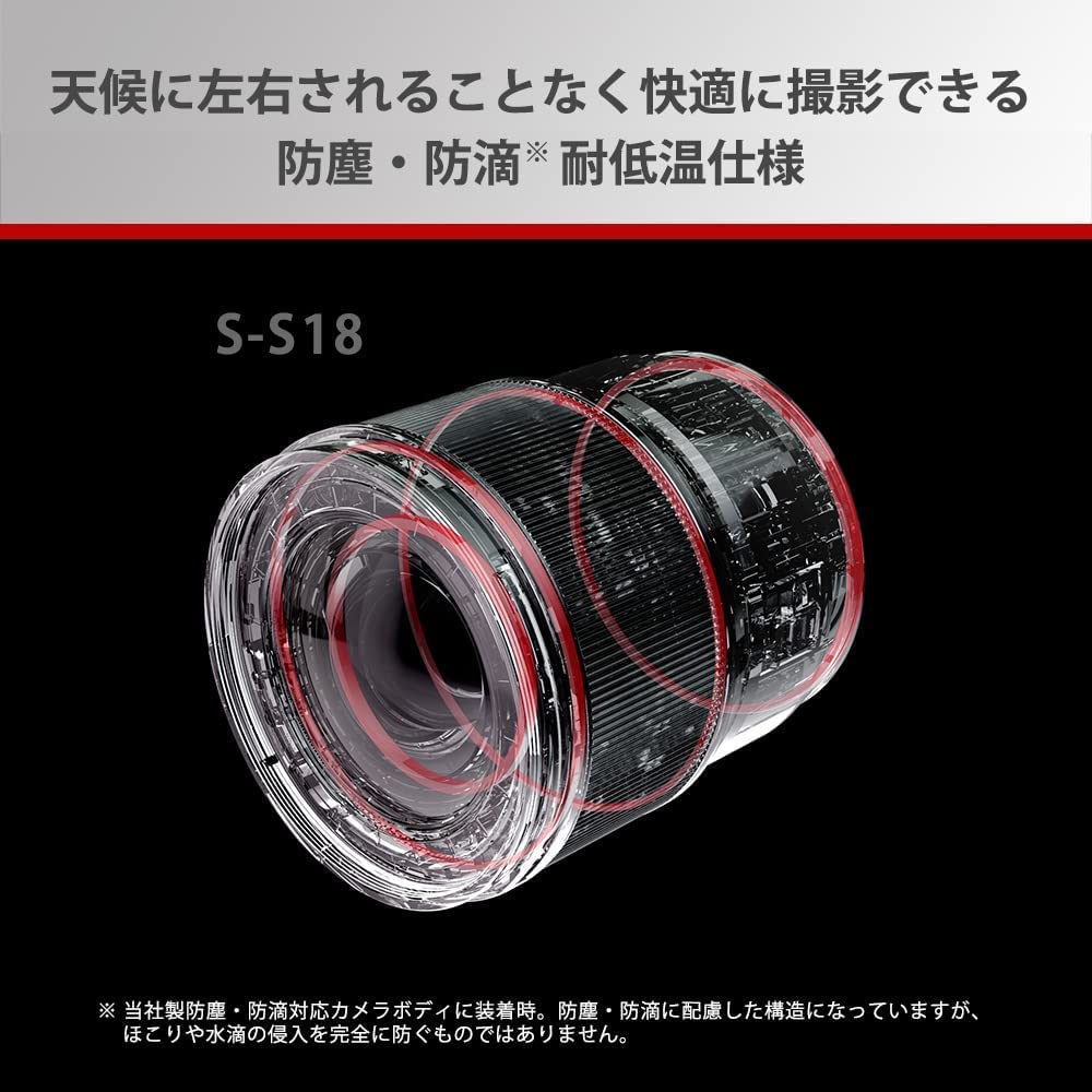 파나소닉 S시리즈 S-S18 18mm F1.8 광각 단렌즈 이미지 5