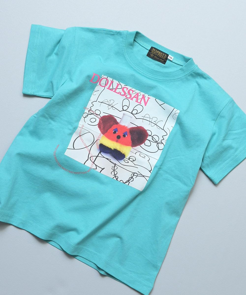 마키즈 DOLLSSAN 별주 KEBIN 반팔 티셔츠 C30 터쿼이즈 130 이미지 7
