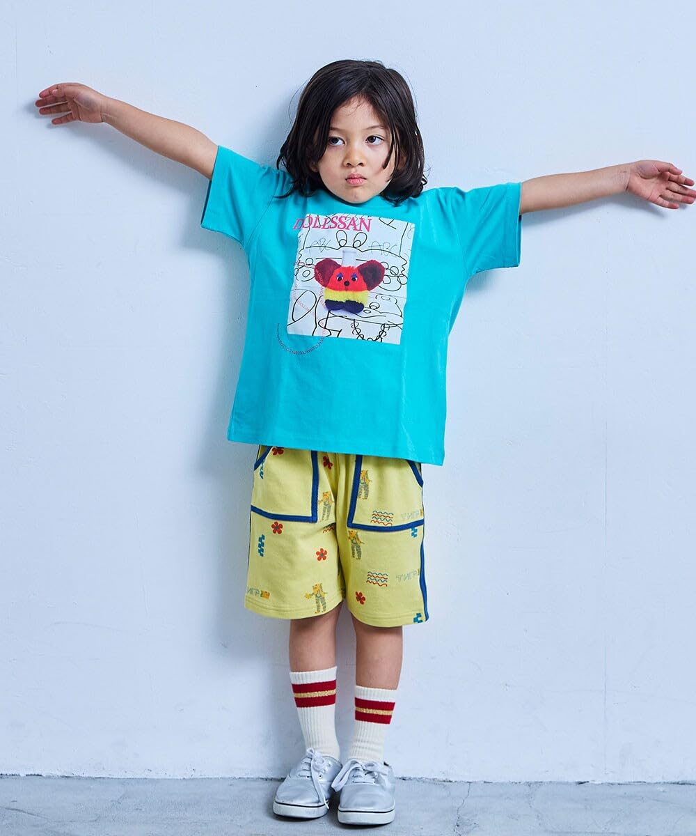 마키즈 DOLLSSAN 별주 KEBIN 반팔 티셔츠 C30 터쿼이즈 130 이미지 9