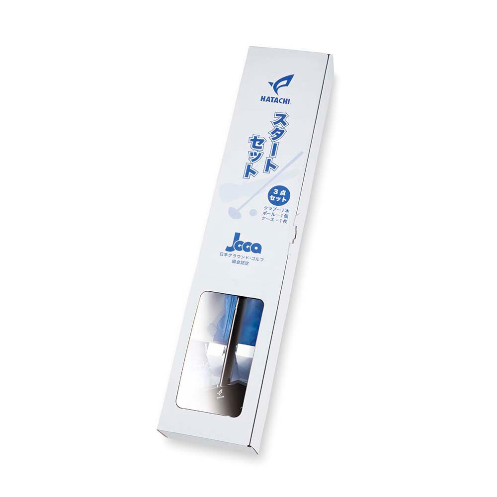 하타치 그라운드골프 스타트세트 B 블루 BH1412-27RS 84cm 우타용 ＦＦ 이미지 2
