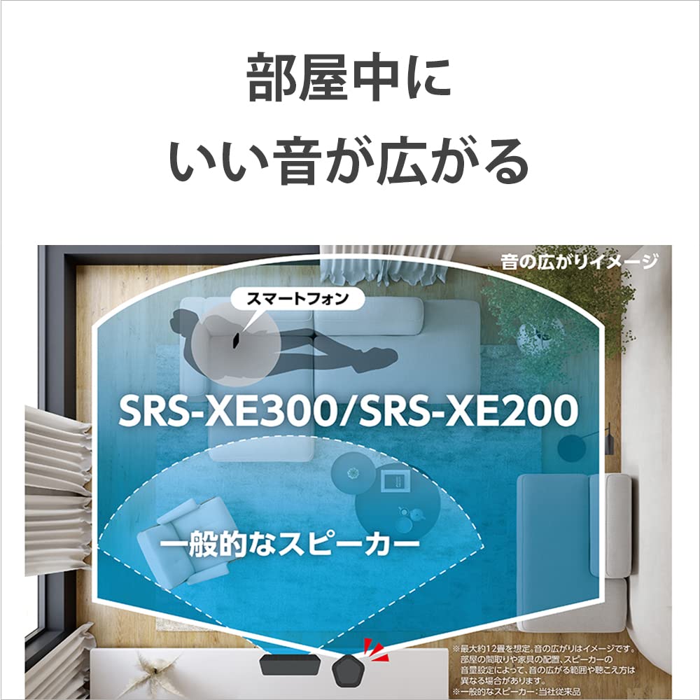 소니 SRS-XE200 블루 무선 블루투스 스피커 방수 IP67 이미지 4