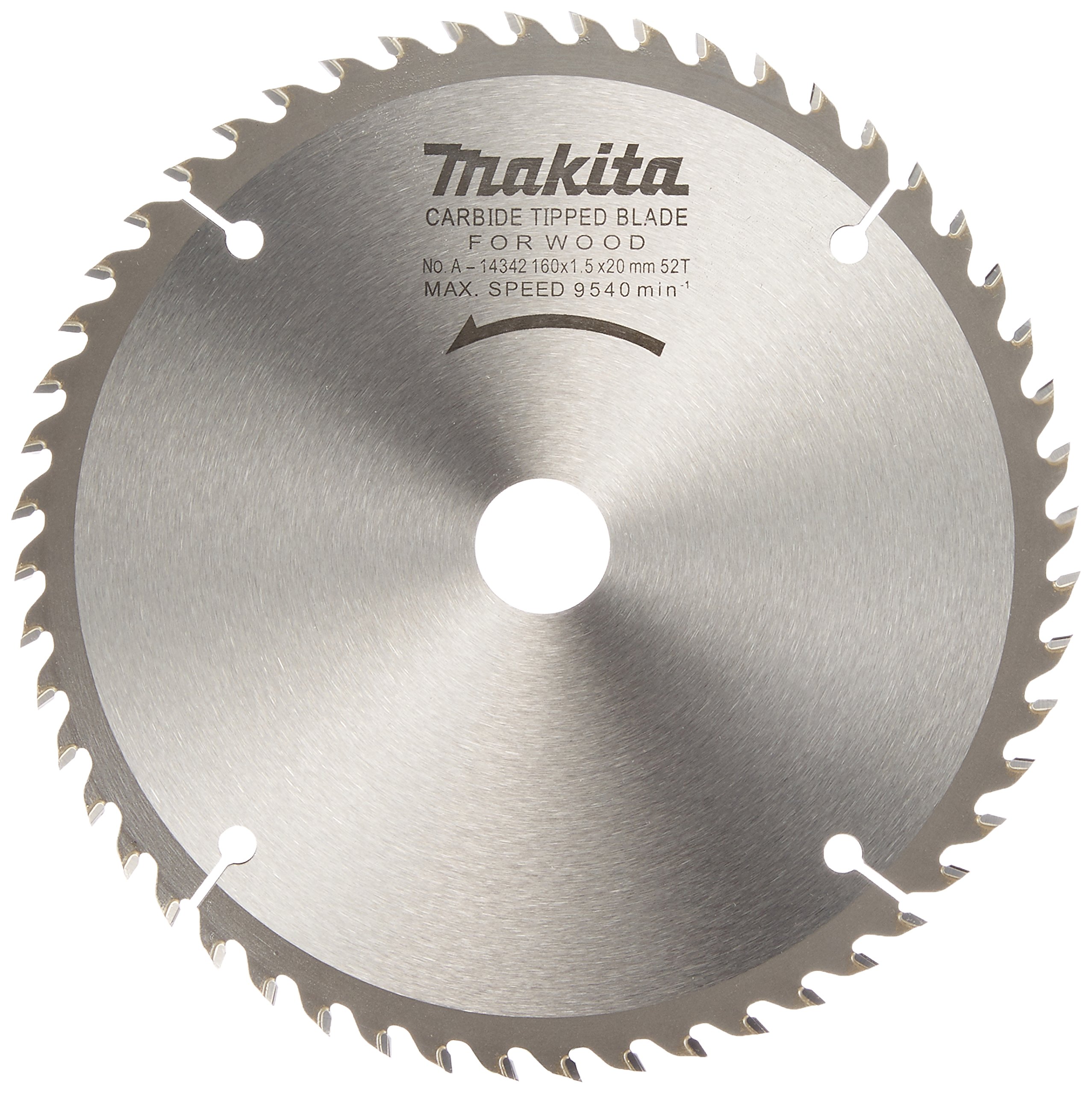 마키타 A-14342 외경 160mm 52T 일반목공용 칩소