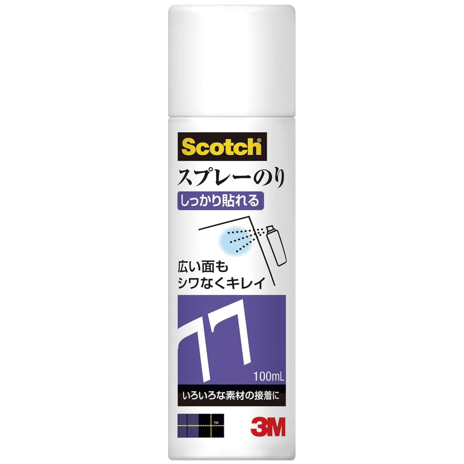 3M 스카치 77 미니 100ml 스프레이 용량 100ml 5. 강력 접착 100ml