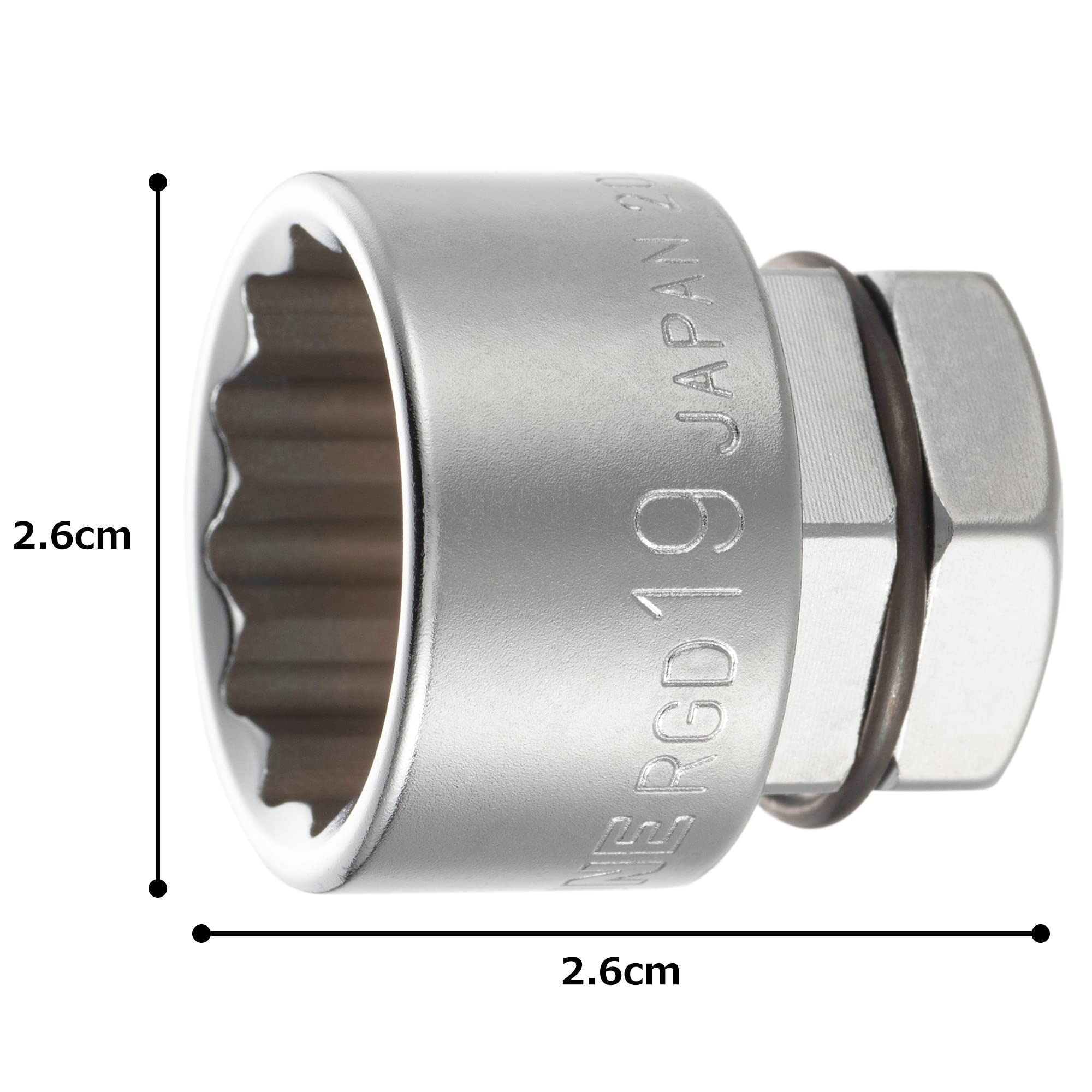 토네 RGD-19 19mm 12각 소켓 안경렌치용 이미지 5