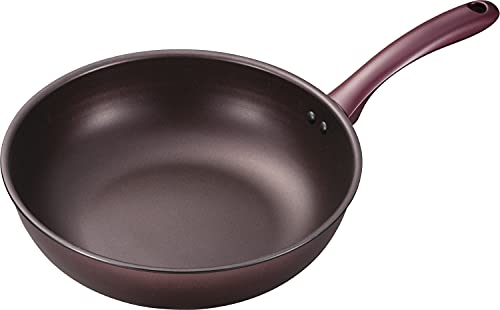 교세라 CF-G28FA-BR-AZ 28cm 브라운 깊은형 볶음팬 가스레인지용 세라믹 코팅