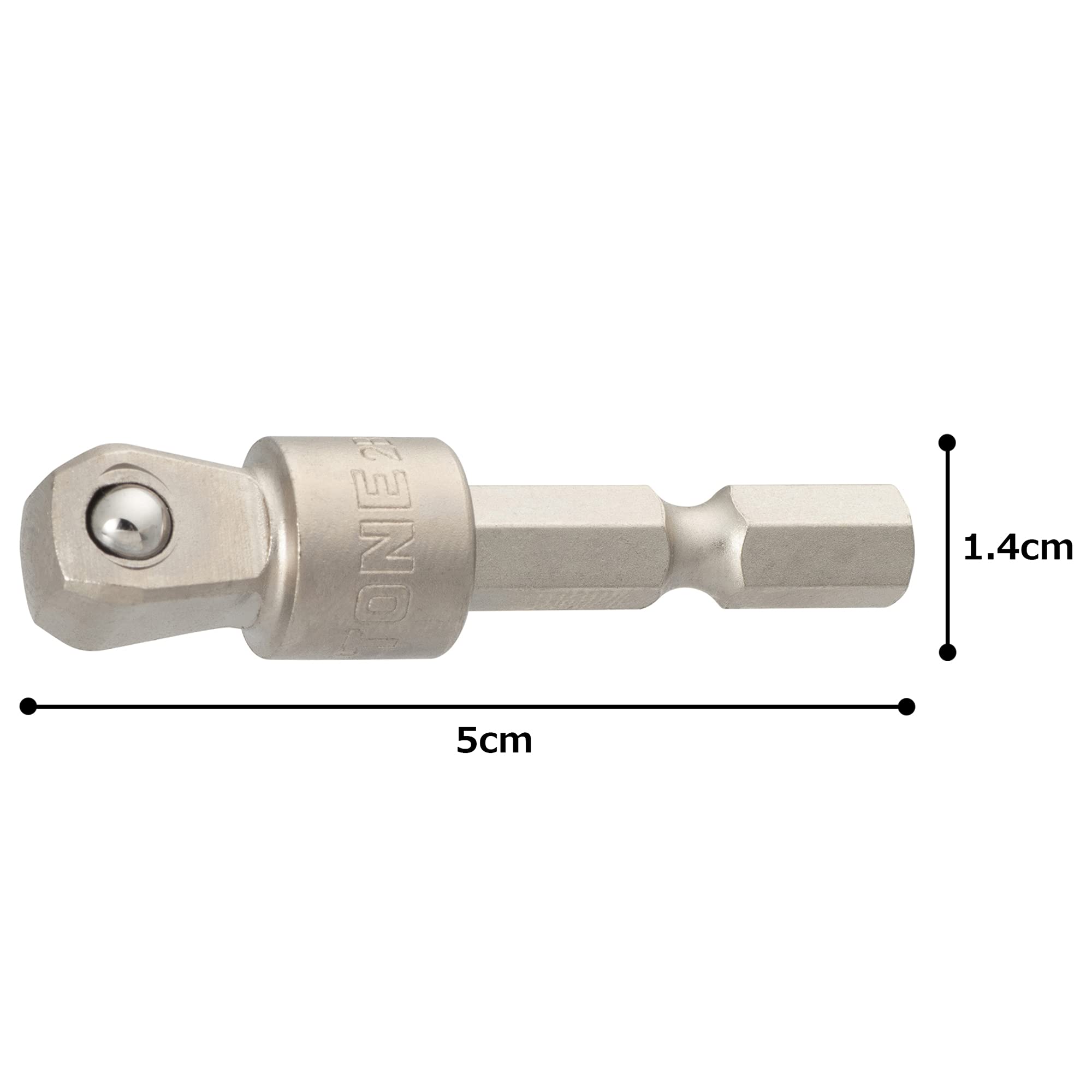 토네 2BAF-12 9.5mm 전동 드릴용 회전 소켓 어댑터 이미지 5