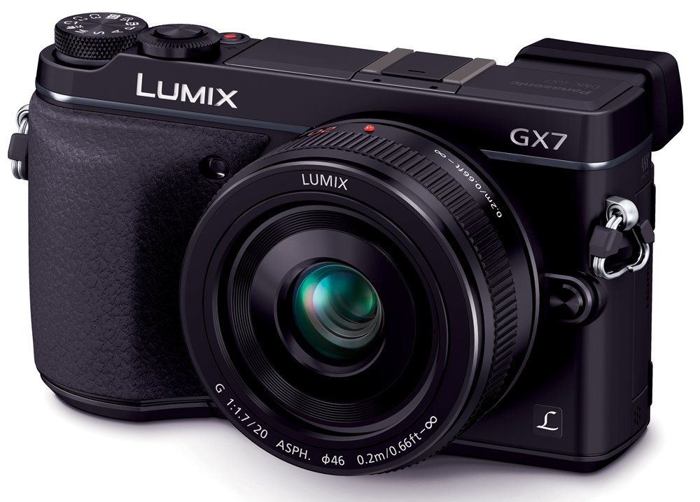[중고] 파나소닉 루믹스 블랙 DMC-GX7C-K 미러리스 카메라 단렌즈 키트