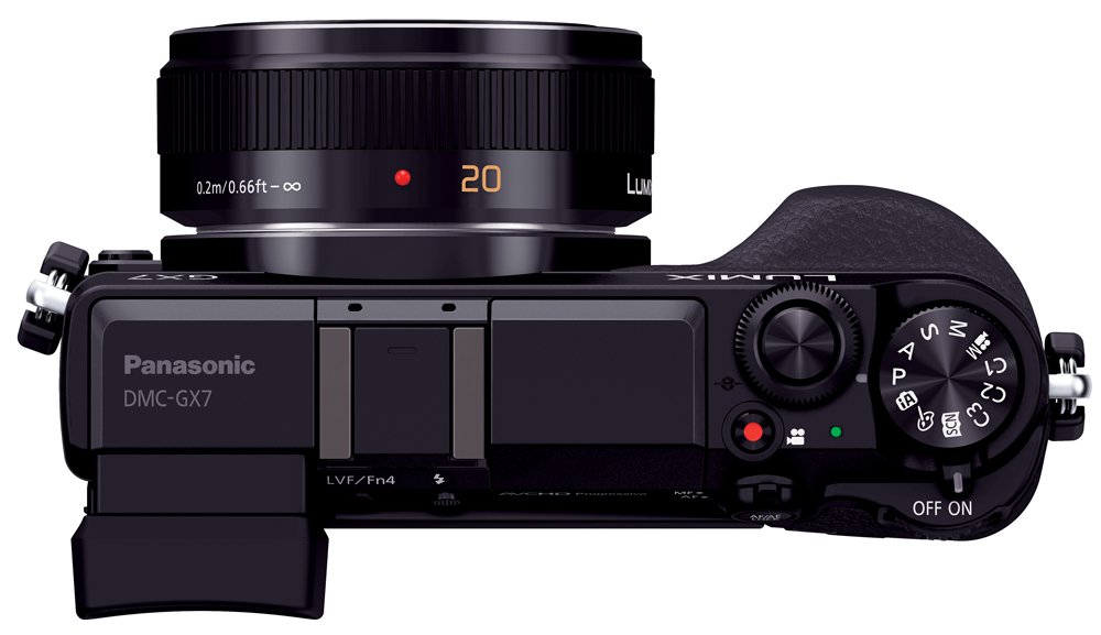 [중고] 파나소닉 루믹스 블랙 DMC-GX7C-K 미러리스 카메라 단렌즈 키트 이미지 4