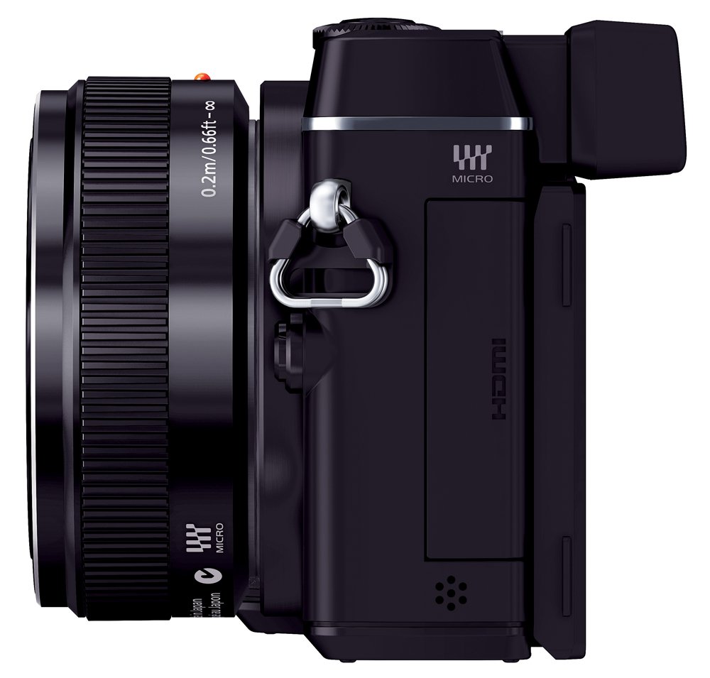 [중고] 파나소닉 루믹스 블랙 DMC-GX7C-K 미러리스 카메라 단렌즈 키트 이미지 5