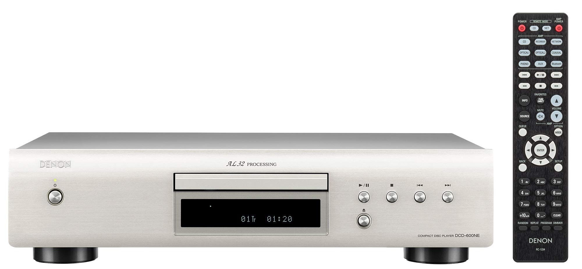 데논 CD플레이어 DCD-600NESP 프리미엄 실버 하이파이 이미지 2