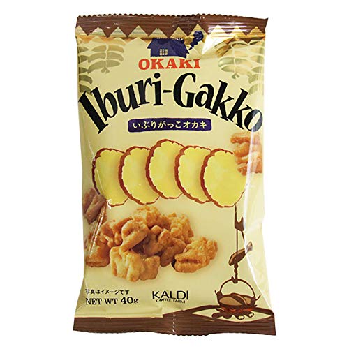칼디 이부리가코 오카키 40g 훈제 단무지 과자