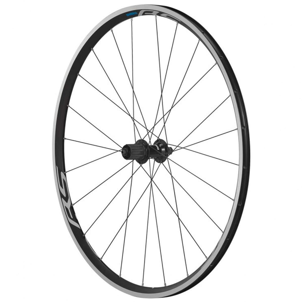 시마노 WH-RS100 리어 휠 24H 블랙 클린처 130mm