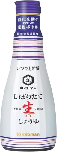 기꼬만 갓 짜낸 생간장 200ml 6병