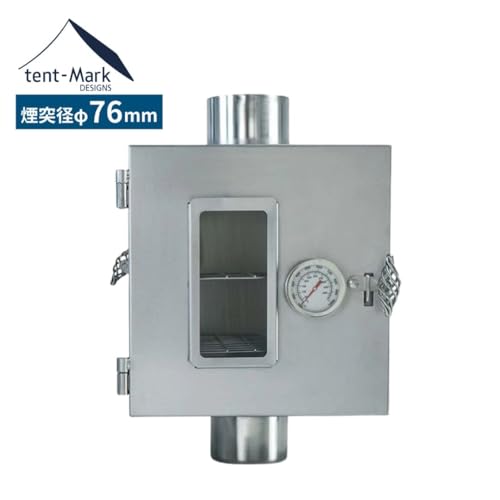 텐트마크 디자인 우드스토브M 파이프오븐 76mm 화목난로용 오븐 이미지 3
