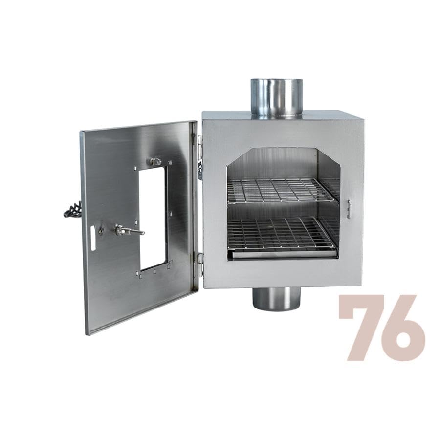 텐트마크 디자인 우드스토브M 파이프오븐 76mm 화목난로용 오븐 이미지 5