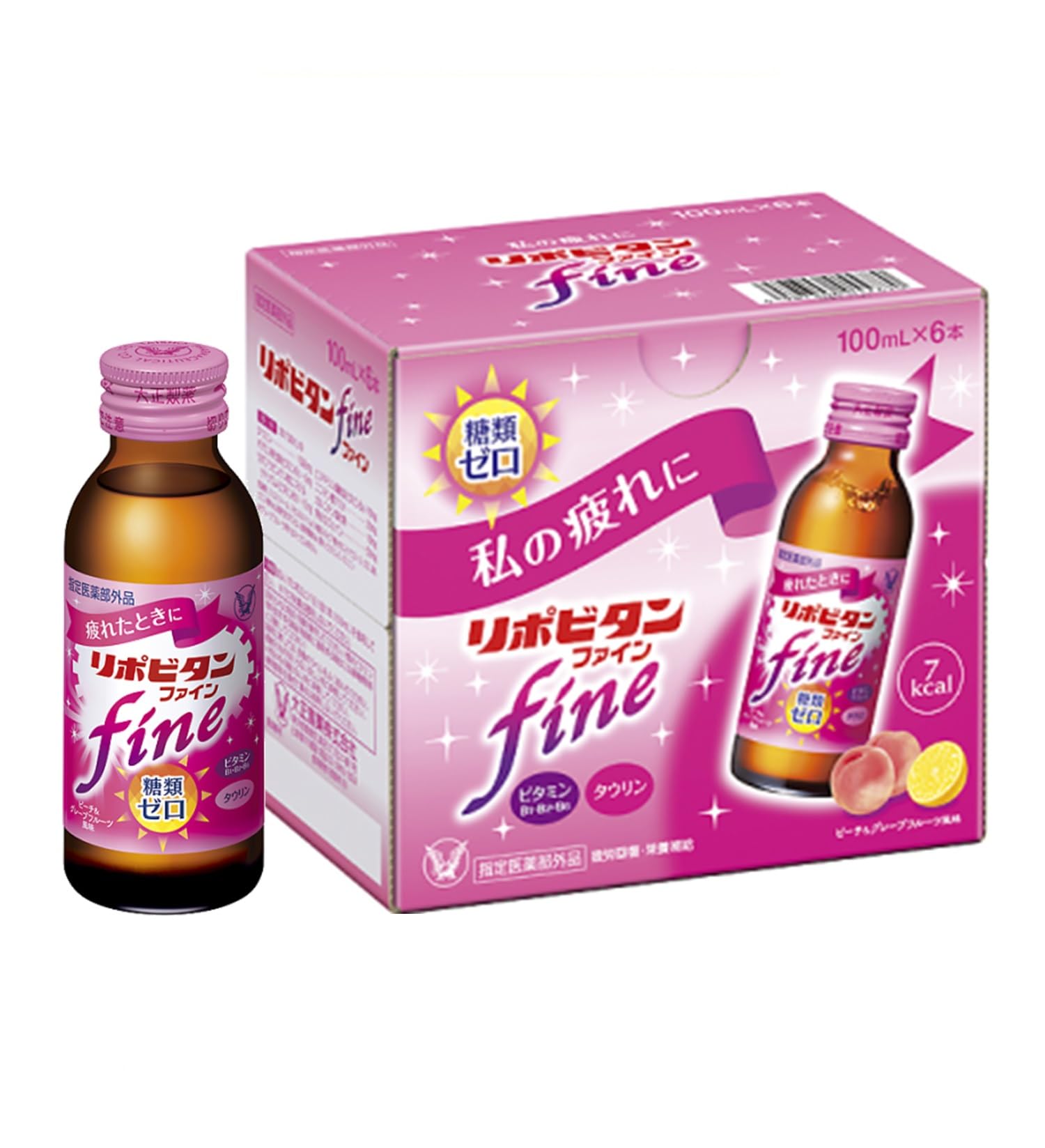 리포비탄 파인 자양강장제 100mL 당류제로