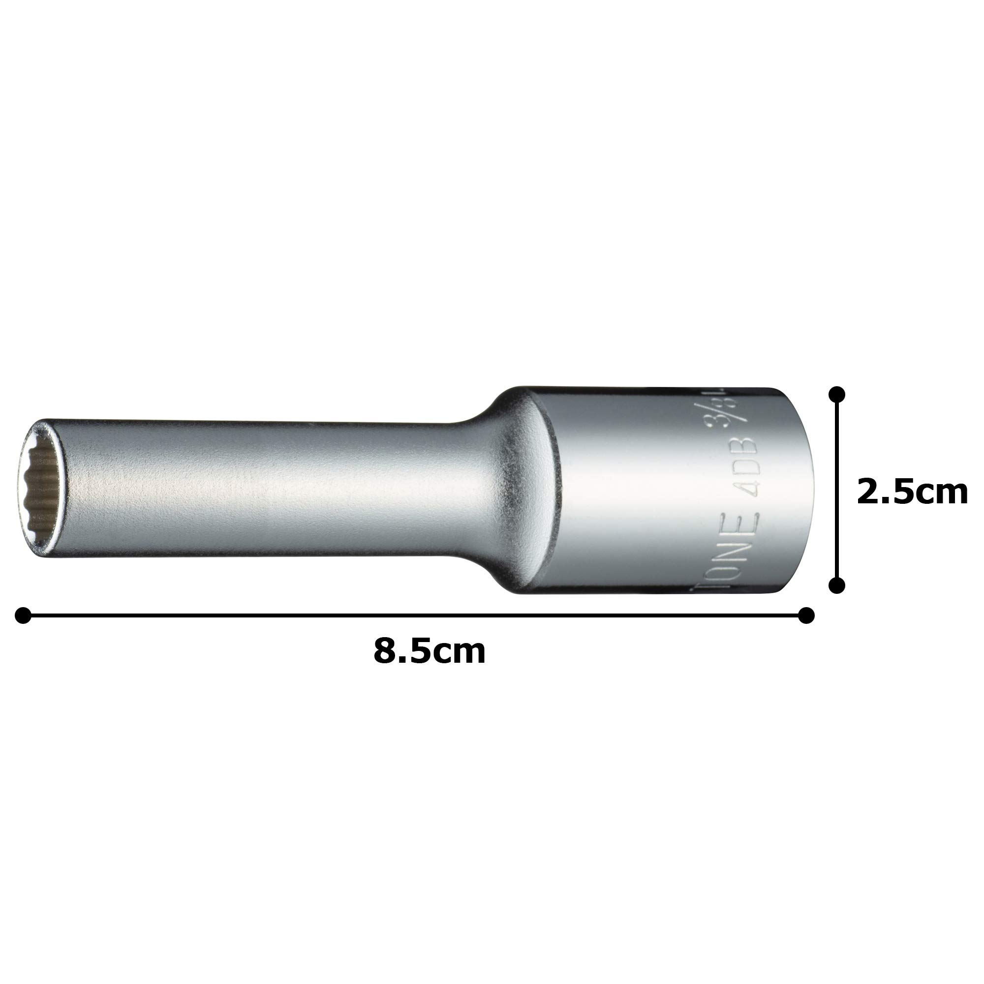 토네 12각 딥소켓 4DB-12L 3/8인치 이미지 5