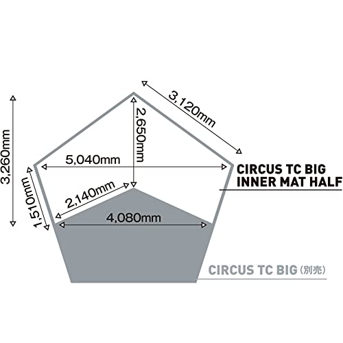 텐트마크 디자인 서커스TC BIG 이너매트 하프 이미지 5