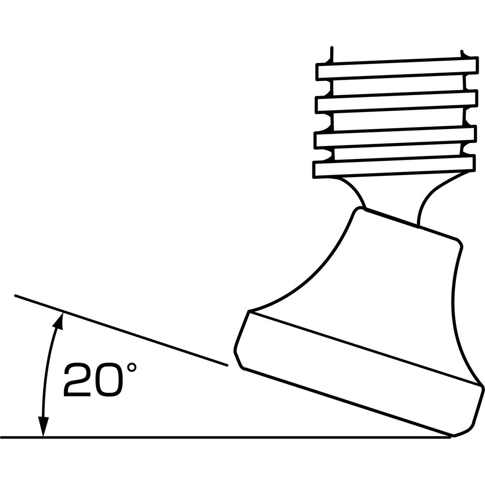 롭텍스 BH6012A L형 클램프 바핸들 강력형 600mm x 120mm 이미지 2