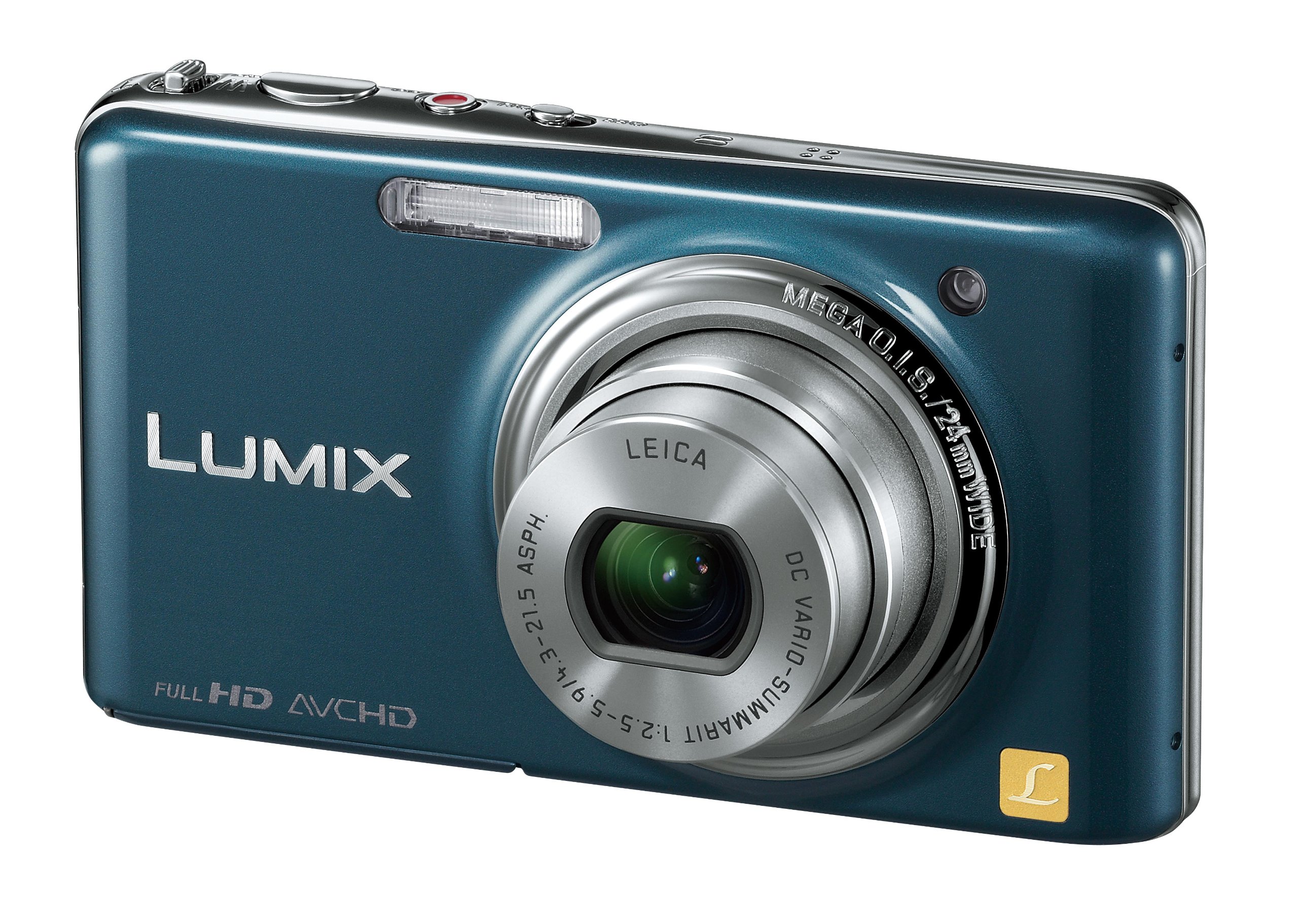 [중고] 파나소닉 루믹스 스웨이드블루 DMC-FX77 디지털카메라
