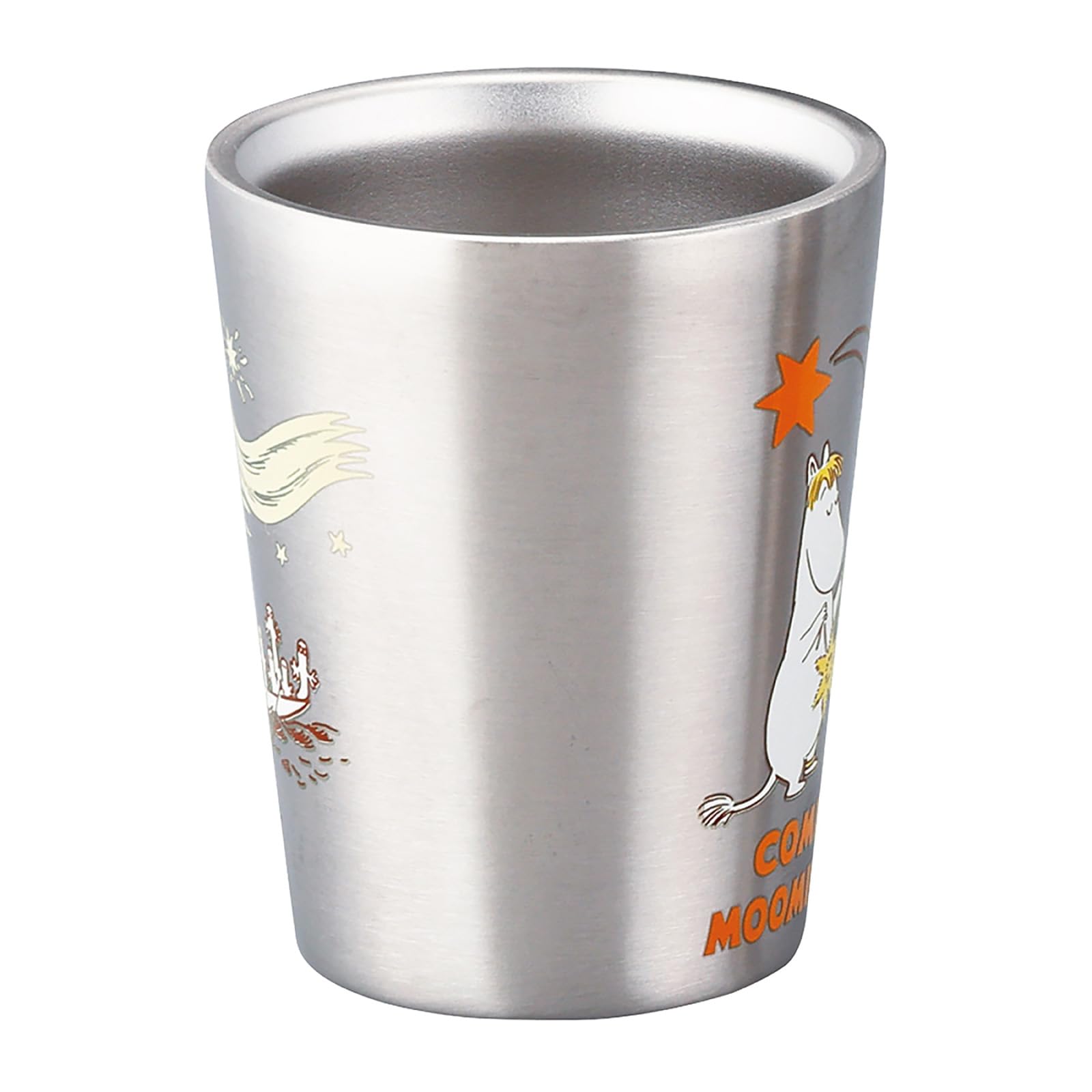 야마카 무민 코멧 MM15001-856 이중 스테인리스 머그컵 360ml 실버 이미지 3