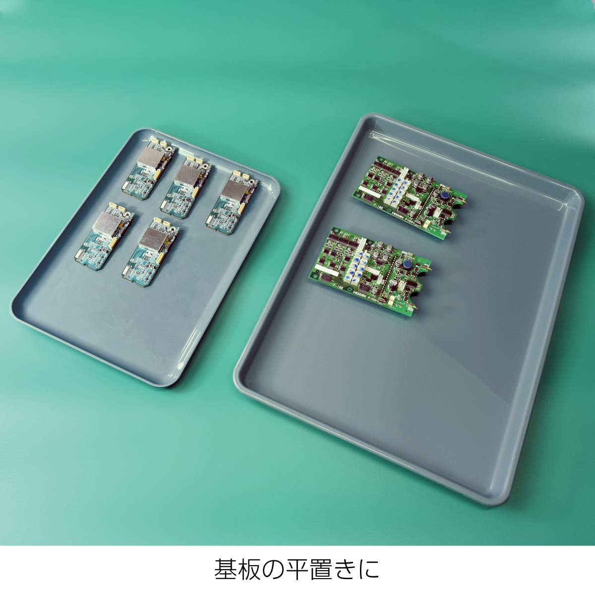 호잔 ESD 정전기 방지 부품 트레이 F-403 L 이미지 2