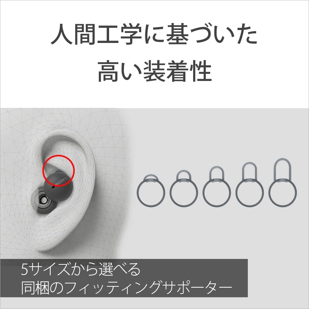 [중고] 소니 LinkBuds 링크버즈 화이트 WF-L900 WM 오픈형 무선 이어폰 이미지 9