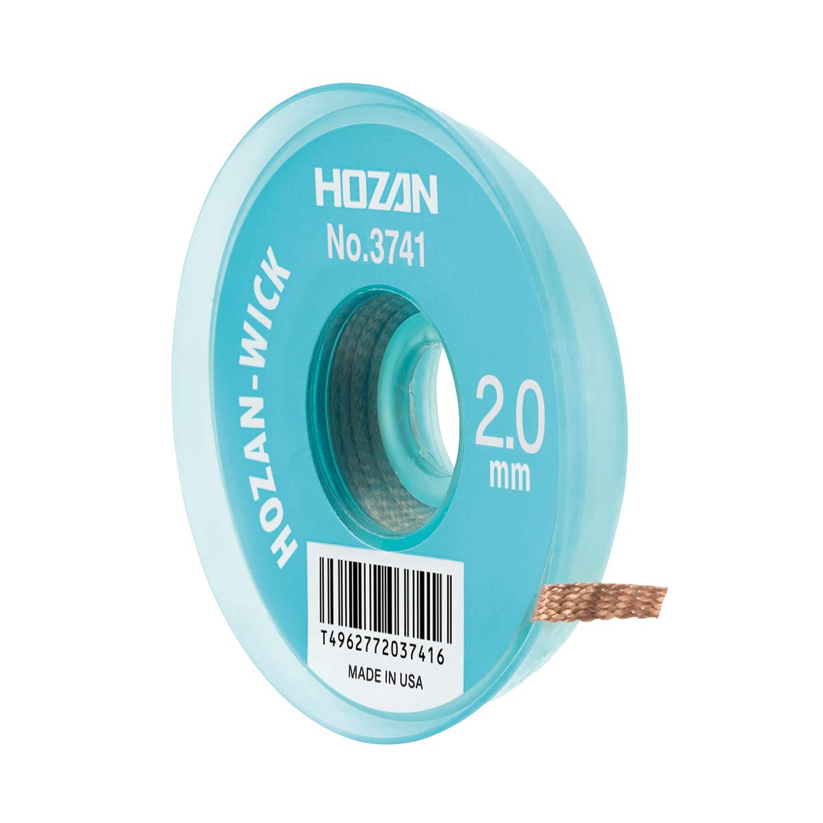호잔 No.3741 2.0mm 솔더윅 2.0mm 1.5m 유연납용 이미지 1